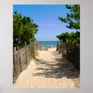 Väg till Beach Poster