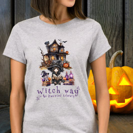 Väg till Bibliotek Bok Älskare-biblioteket T Shirt