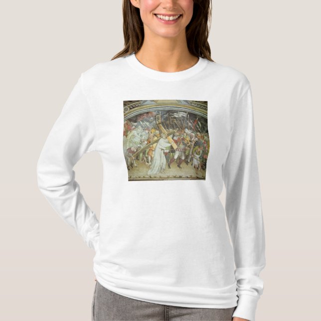 Väg till calvaryen t-shirt (Framsida)