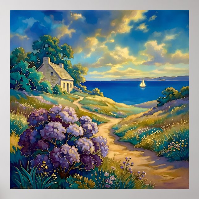 Väg till den tysta sjön poster (Framsidan)