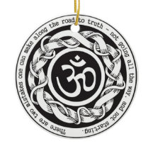 Väg till det sanningsDevanagari Om symbolet