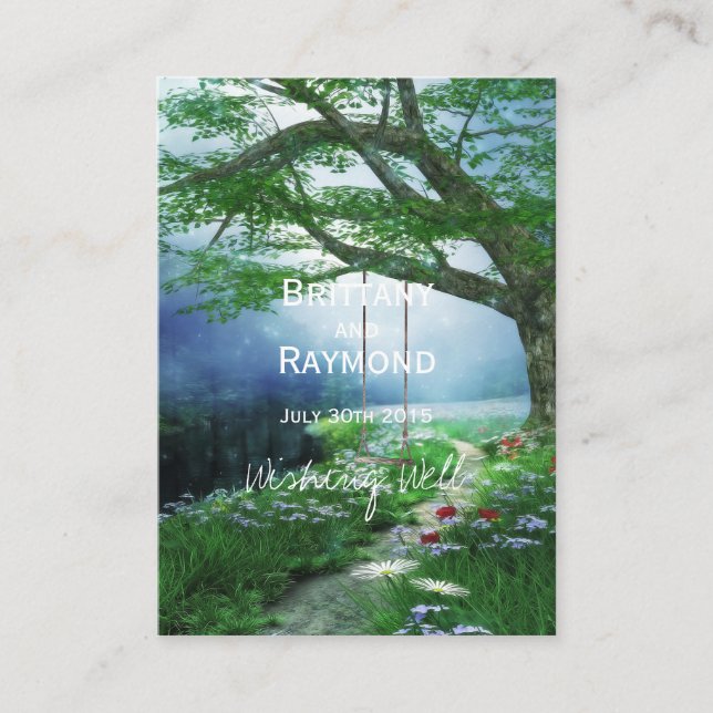 VÄG TILL EVIG TRÄSKALLSKÄNSKA PRESENTKORT INSATS TILLÄGGSKORT (Framsida)