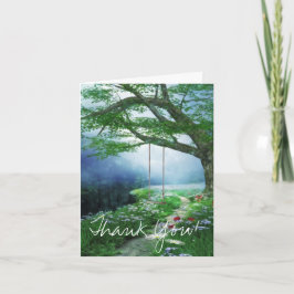 VÄG TILL FÖRÄLDRE WOODLAND STREAM TACK KORT