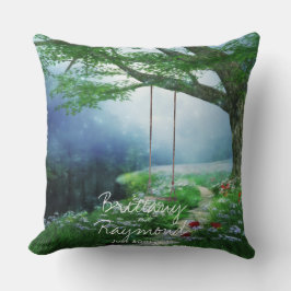 VÄG TILL FÖRDRÄN WOODLAND STREAM PILLOW KUDDE