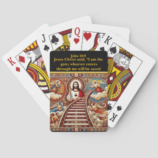 Väg till frälsning - John 10:9 Casinokort