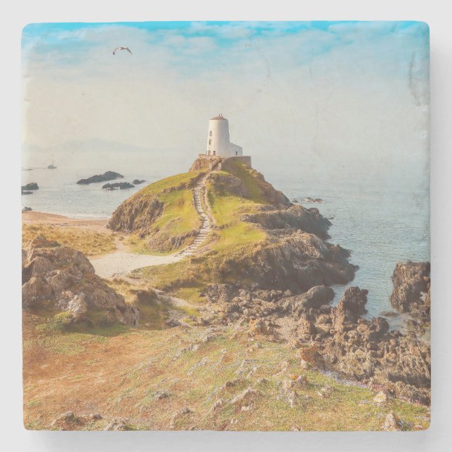 Väg till fyren stenunderlägg (Framsidan)