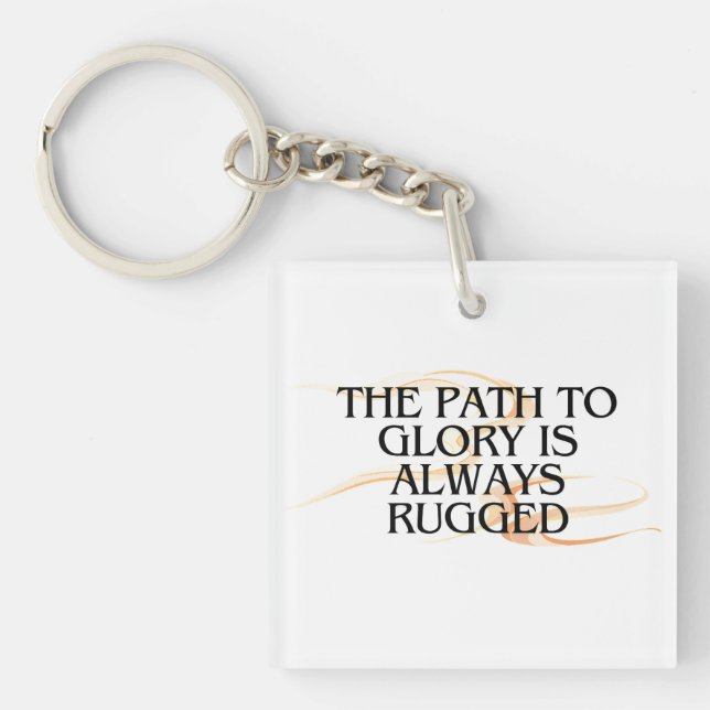 Väg till Glory är alltid tålig - inspirerande (Framsidan)