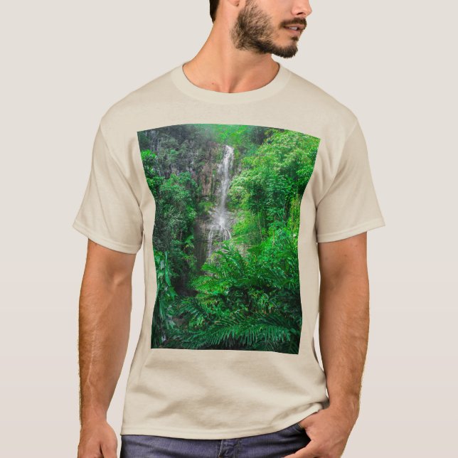 Väg till Hana, Maui T-shirt (Framsida)