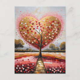 Väg till hjärtat helg vykort