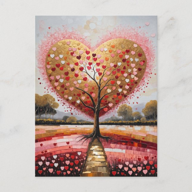 Väg till hjärtat helg vykort (Framsida)