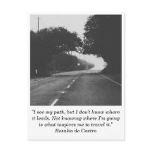 Väg till ingenstans vykort