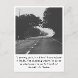 Väg till ingenstans vykort