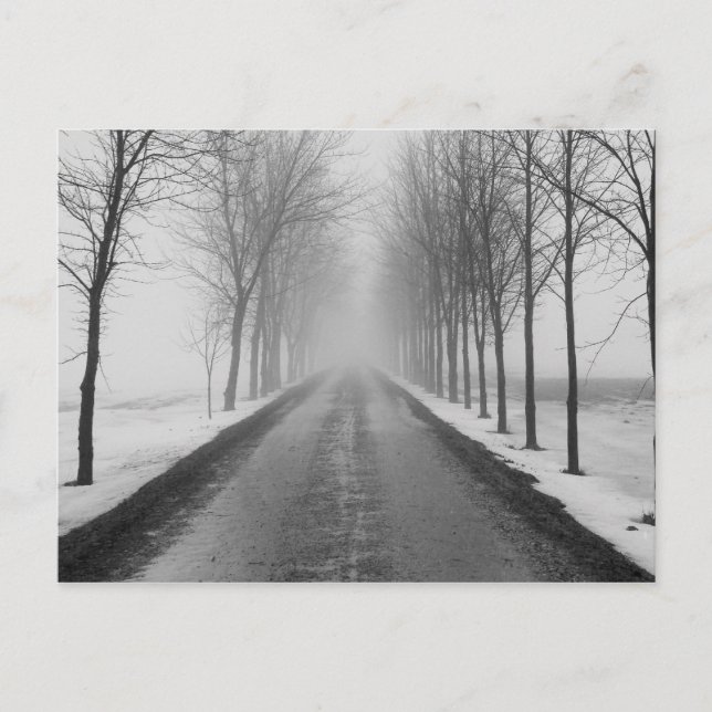 Väg till ingenstans vykort (Framsida)