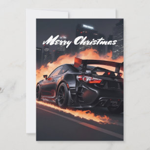 Väg till jul julkort
