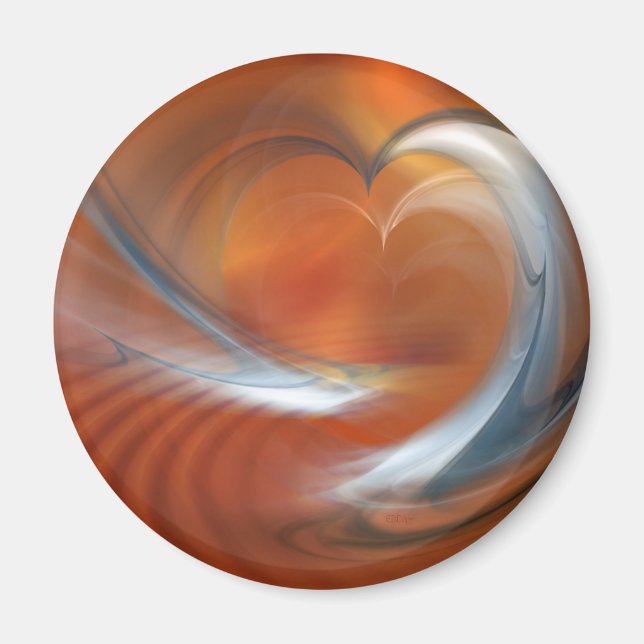 Väg till Kärlek himlen Magnet (Framsidan)