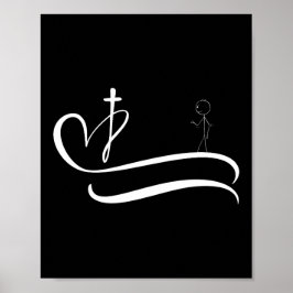 Väg till Kor - Mörk Design Poster