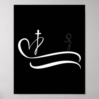 Väg till Kor - Mörk Design Poster