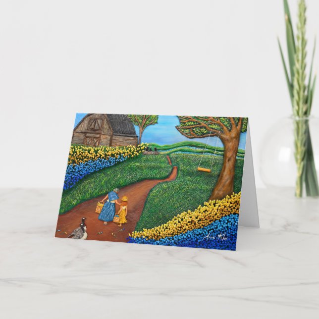 Väg till lönn kort (Framsida)