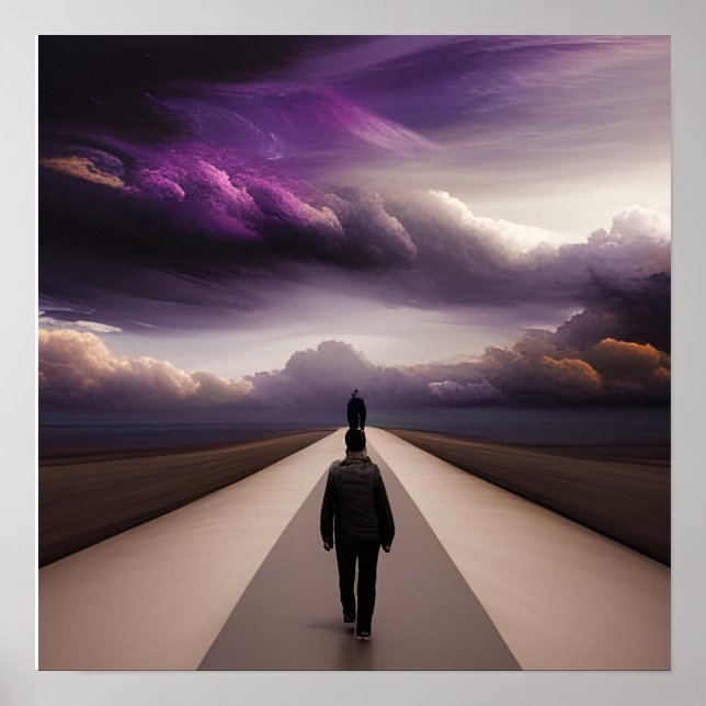 Väg till min egen poster (Framsidan)