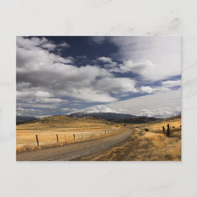 Väg till MyShasta Vykort (Framsida)