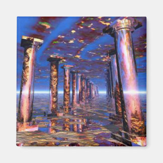 Väg till oändlighet - kylmagnet. magnet