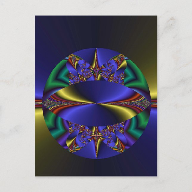 Väg till oändligheten vykort (Framsida)