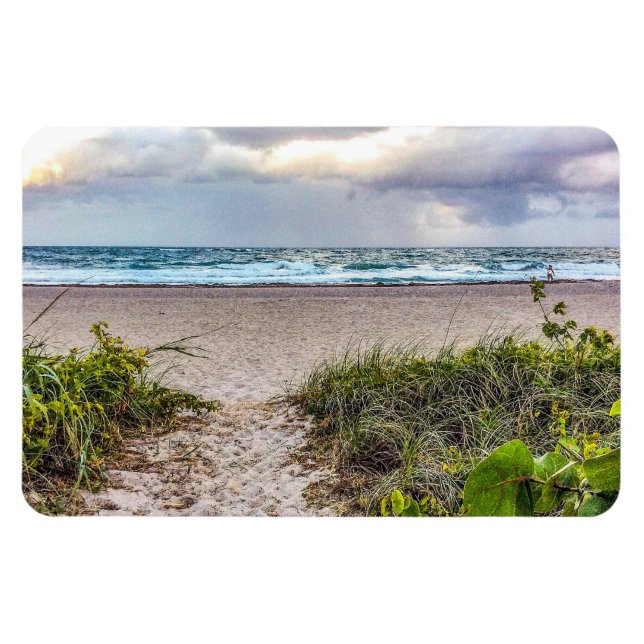 Väg till oceanen magnet (Horisontell)