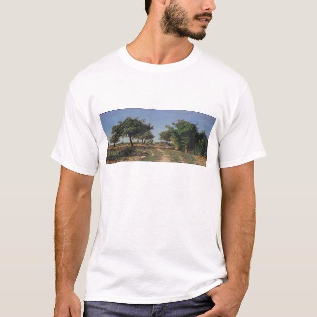 Väg till och med äppleträden tee (Framsida)