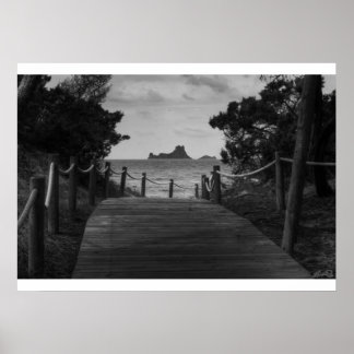 Väg till ön Goat Poster