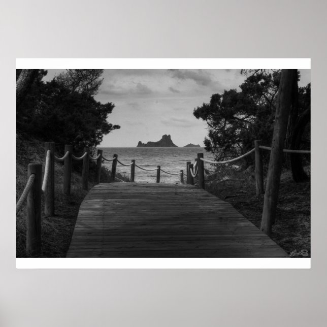 Väg till ön Goat Poster (Framsidan)