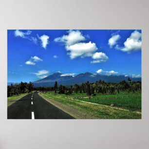 Väg till Rinjani Poster