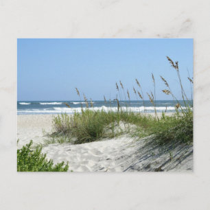 Väg till Sea-Ocracoke Island Vykort