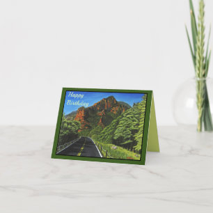 Väg till Slide Sten, Sedona Foleting Card Kort