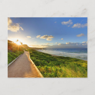 Väg till Sunset. Oneloa Beach. Maui. Vykort