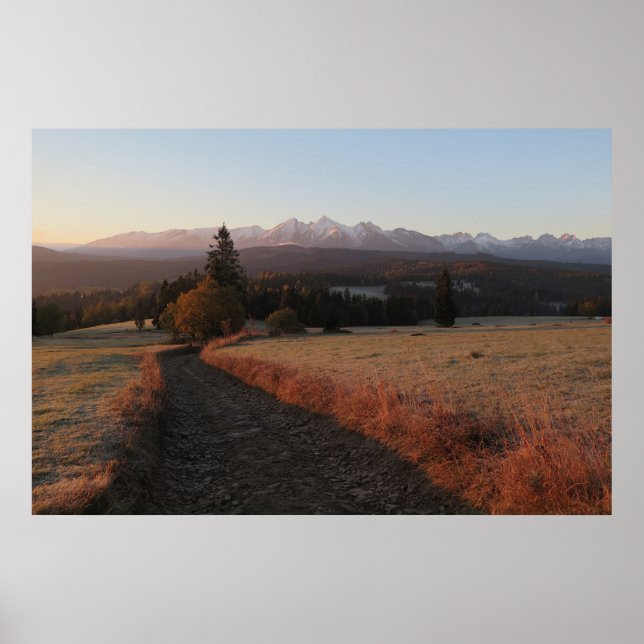 Väg till Tatras Poster (Framsidan)