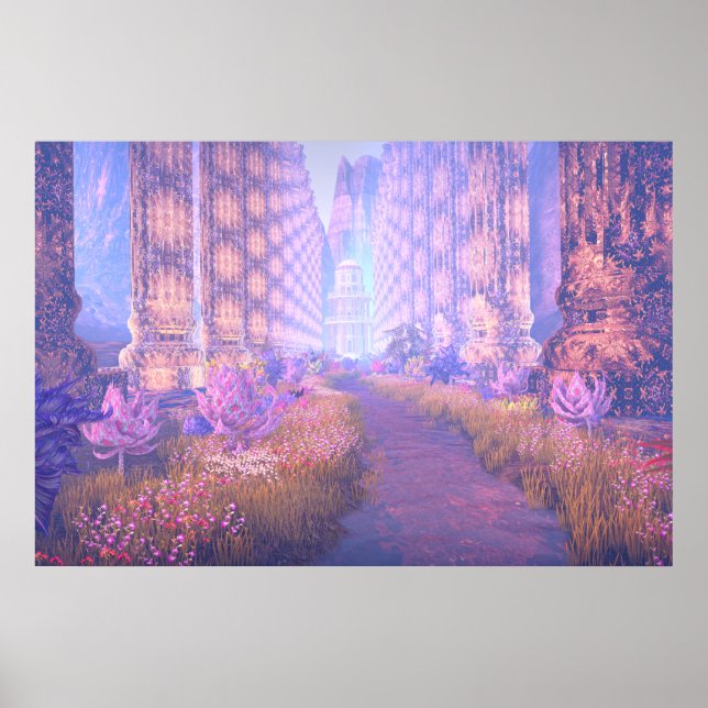 Väg till Temple Poster (Framsidan)