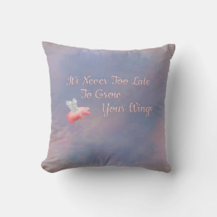 Väg upp Gris i Vingar Kudde