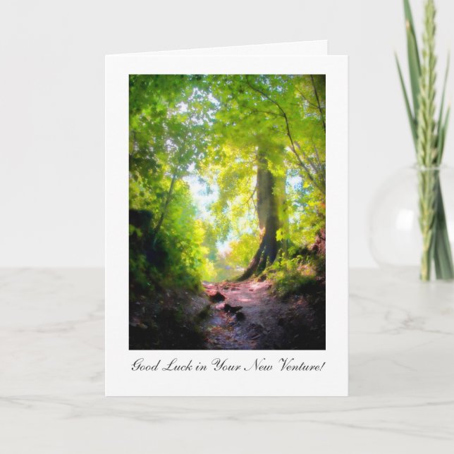 väg verkar brantast... Tur i New Venture Kort (Framsida)