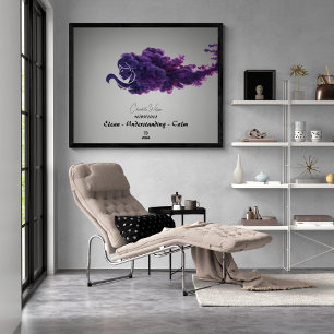 Våg Vibes - Personlig Zodiac-tecken Poster