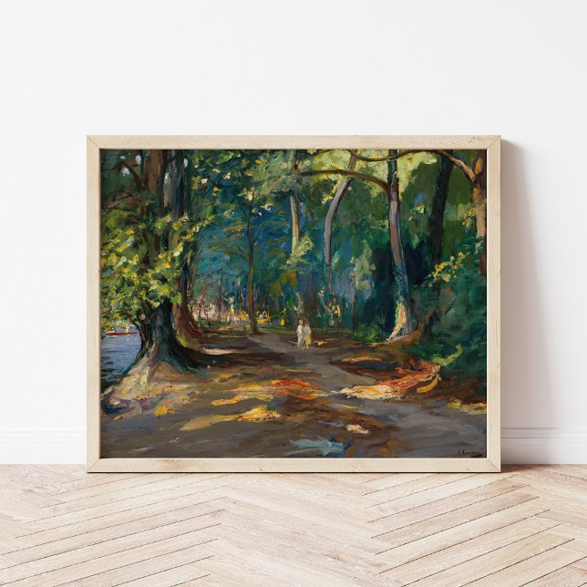 Väg vid floden | Herr John Lavery Poster (Skapare uppladdad)