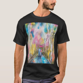 Väg vid Kärlek Bröllop T Shirt
