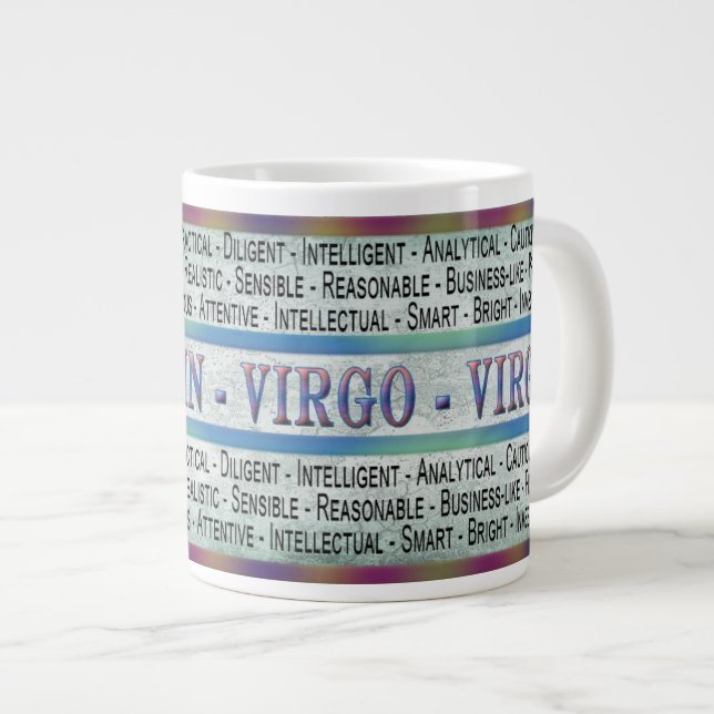 VÅG-VIRGIN - COFFEE/SOPPA/JUMBO MUGG - TEXT JUMBO MUGG (Framsida höger)