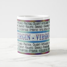 VÅG-VIRGIN - COFFEE/SOPPA/JUMBO MUGG - TEXT