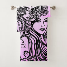 Våg Virgin Zodiac Lila