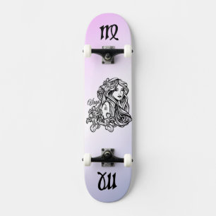 Våg Virgin Zodiac Lila Mini Skateboard Bräda 18,5 Cm