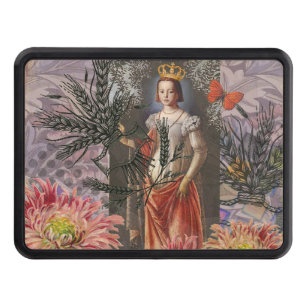 Våg Woman Astrology Whimsical Porträtt Dragkroksskydd