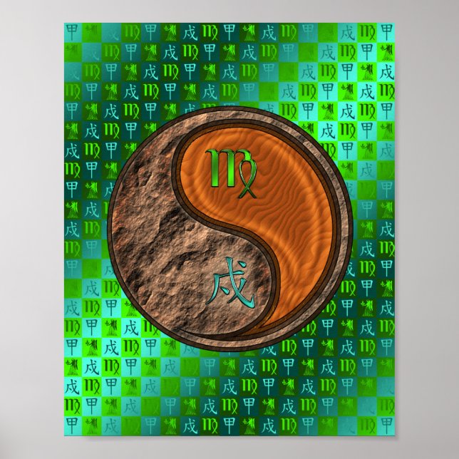 Våg & Wood Hund Poster (Framsidan)