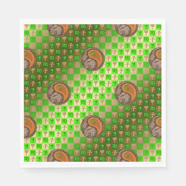 Våg & Wood Råtta Pappersservett (Framsidan)