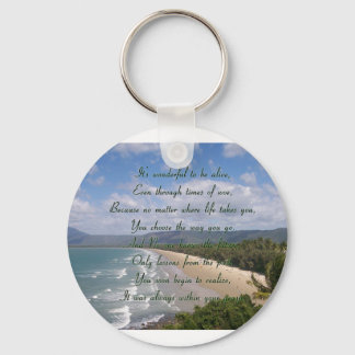 Väg worth Walking-nyckelkedja nr 1 Nyckelring