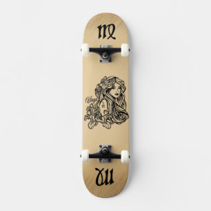 Våg Zodiac Antique Mini Skateboard Bräda 18,5 Cm
